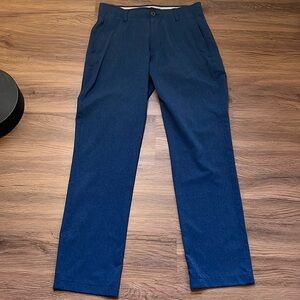 Men's Navy Blue Under Armour Golf Pants